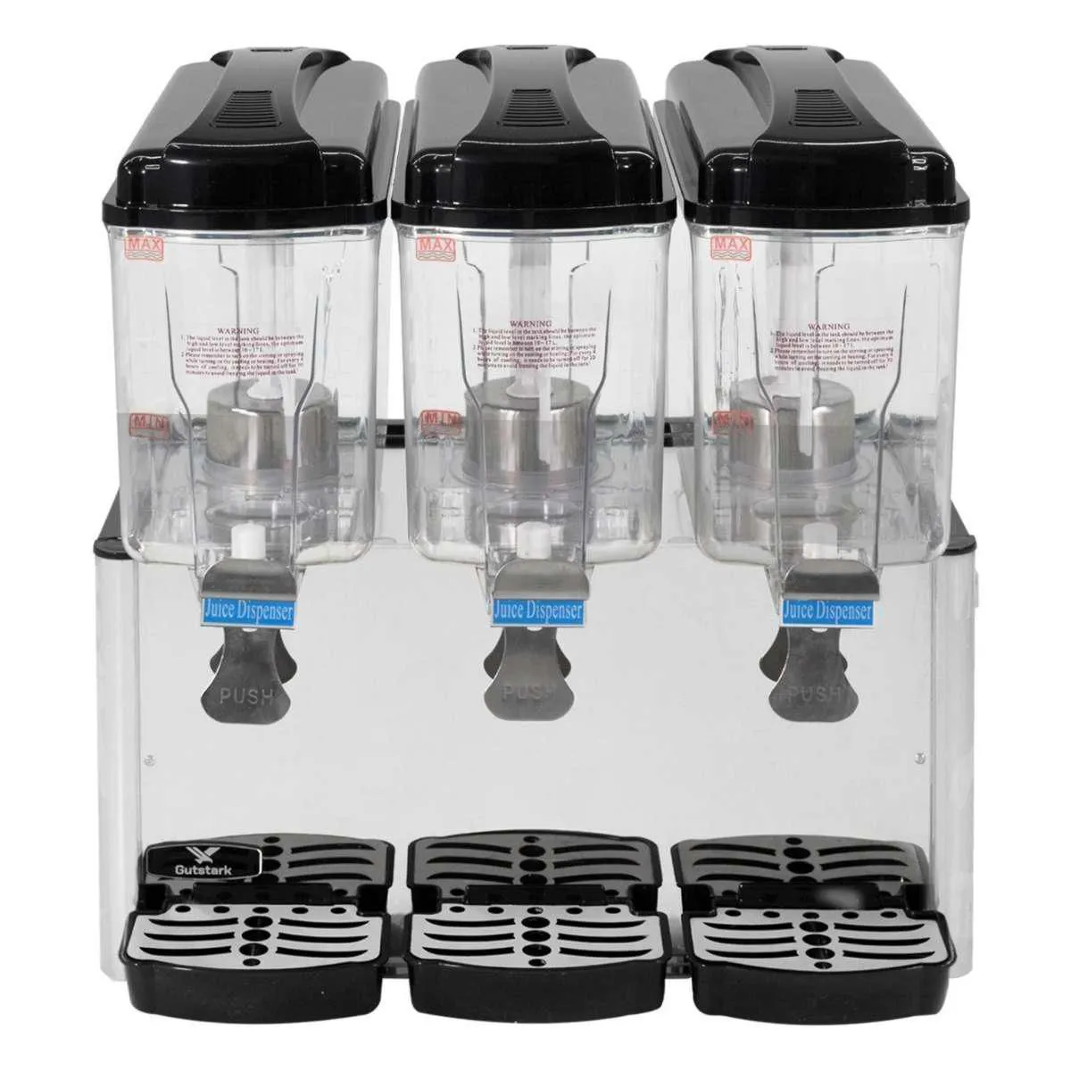 Dispensador Aguas Frescas Jugos 18 L Enfriador 3 Tanques Gutstark Home
