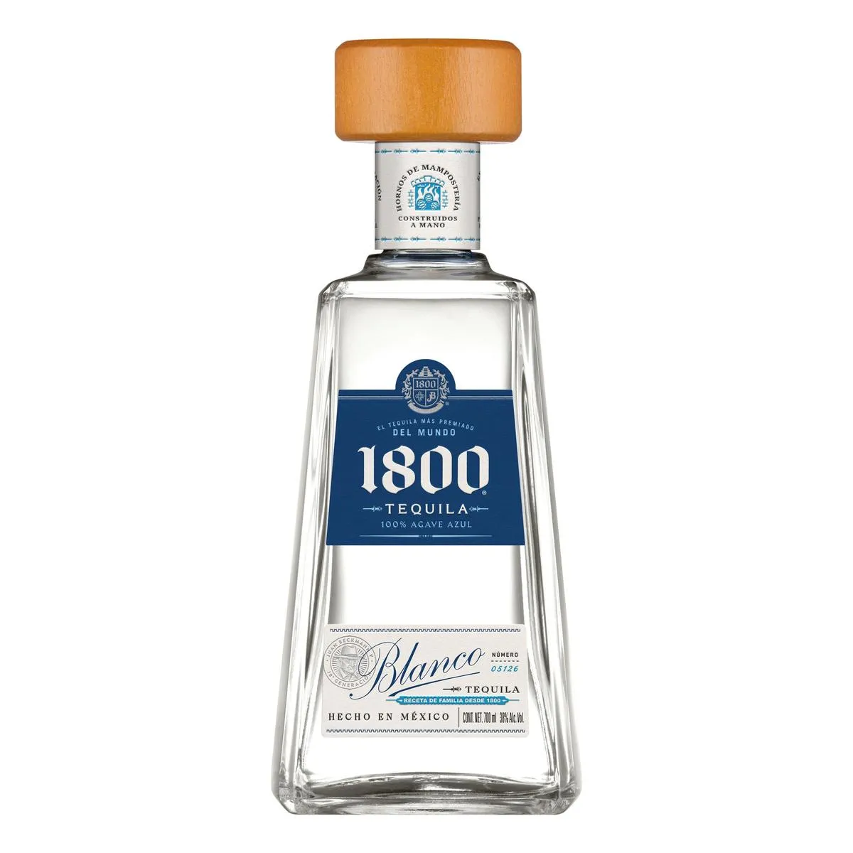 Tequila 1800 Blanco 100% Agave 700ml