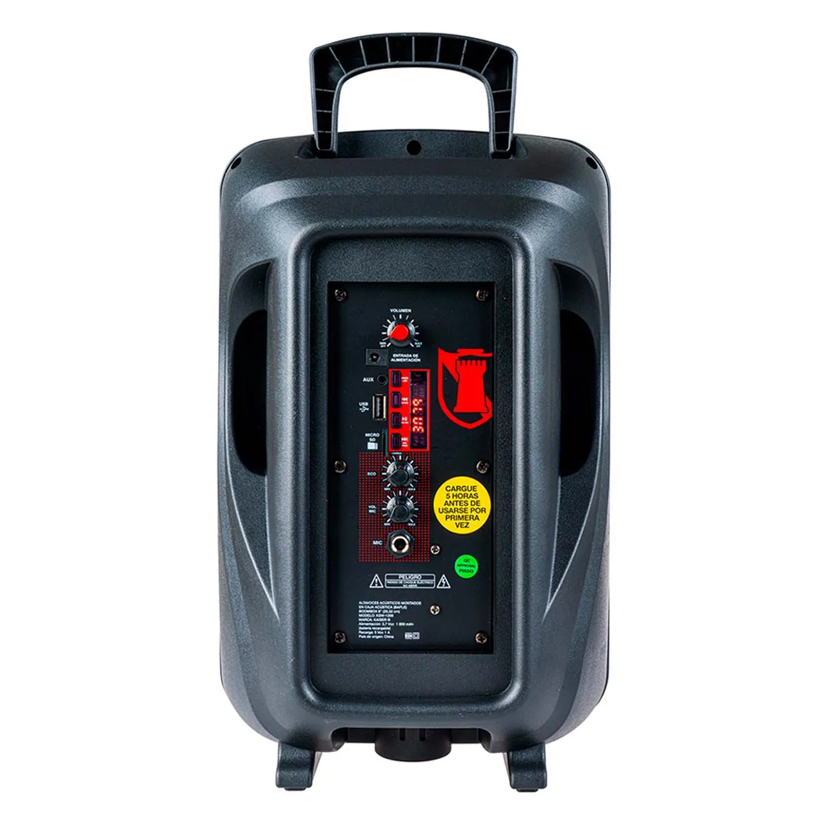 Bafle Kaiser Profesional Recargable 8 Pulgadas KSW-1208