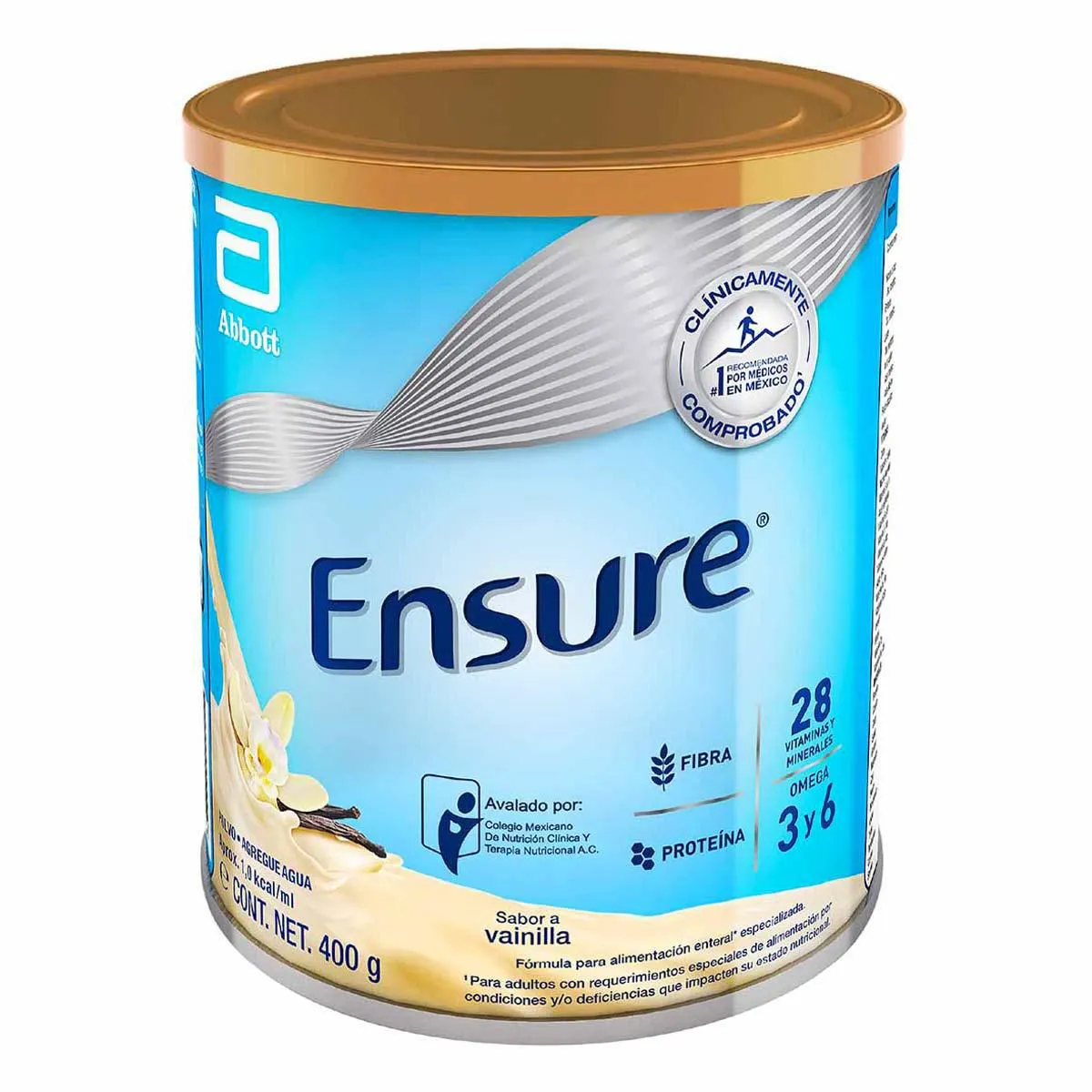 Suplemento Alimenticio Ensure Alimentación Especializada Vainilla 400g