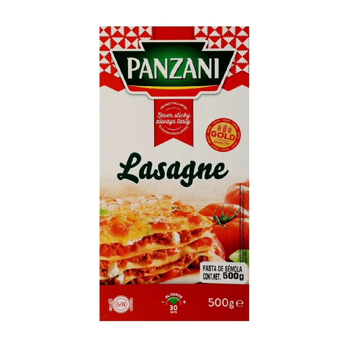 Pasta Panzani Lasagna 500g