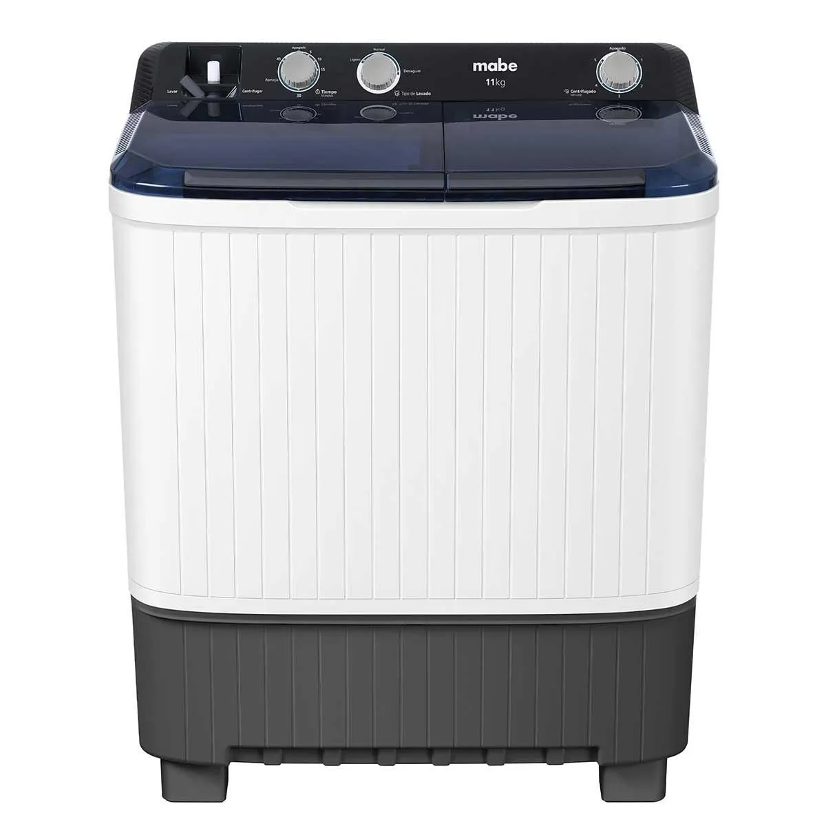 Lavadora Semiautomática Mabe 2 Tinas 11 kg Blanca LMDX1123HBAB0