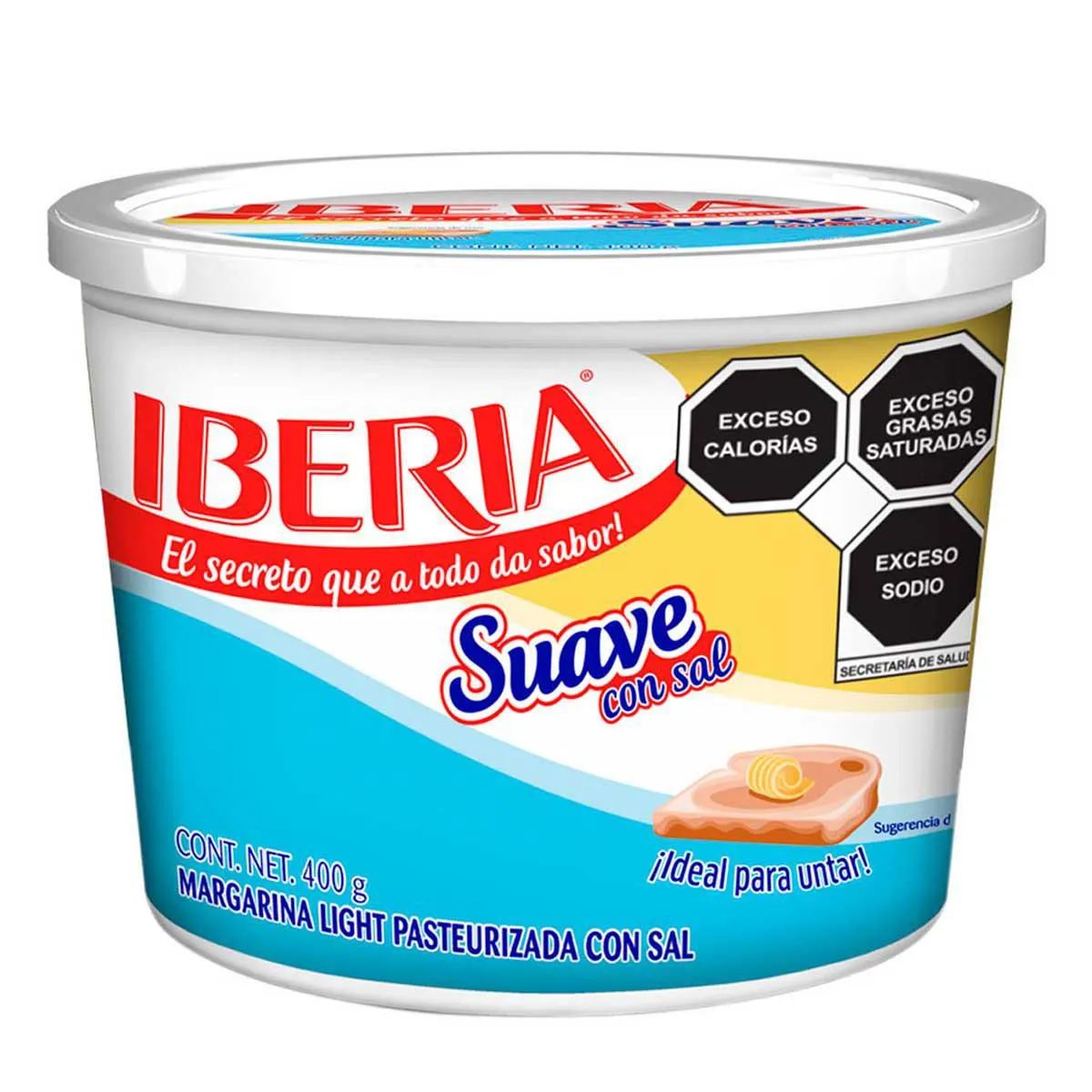 Margarina Iberia con Sal 400g
