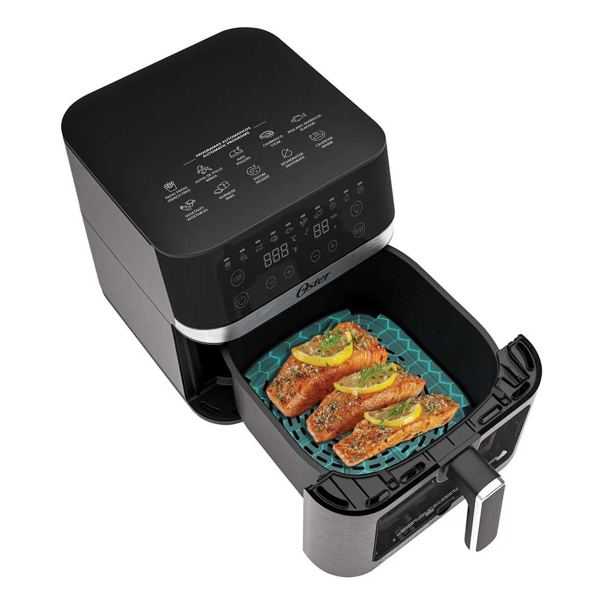 Freidora de Aire Oster 6L 127V Digital CKSTAF60WDDF Negra