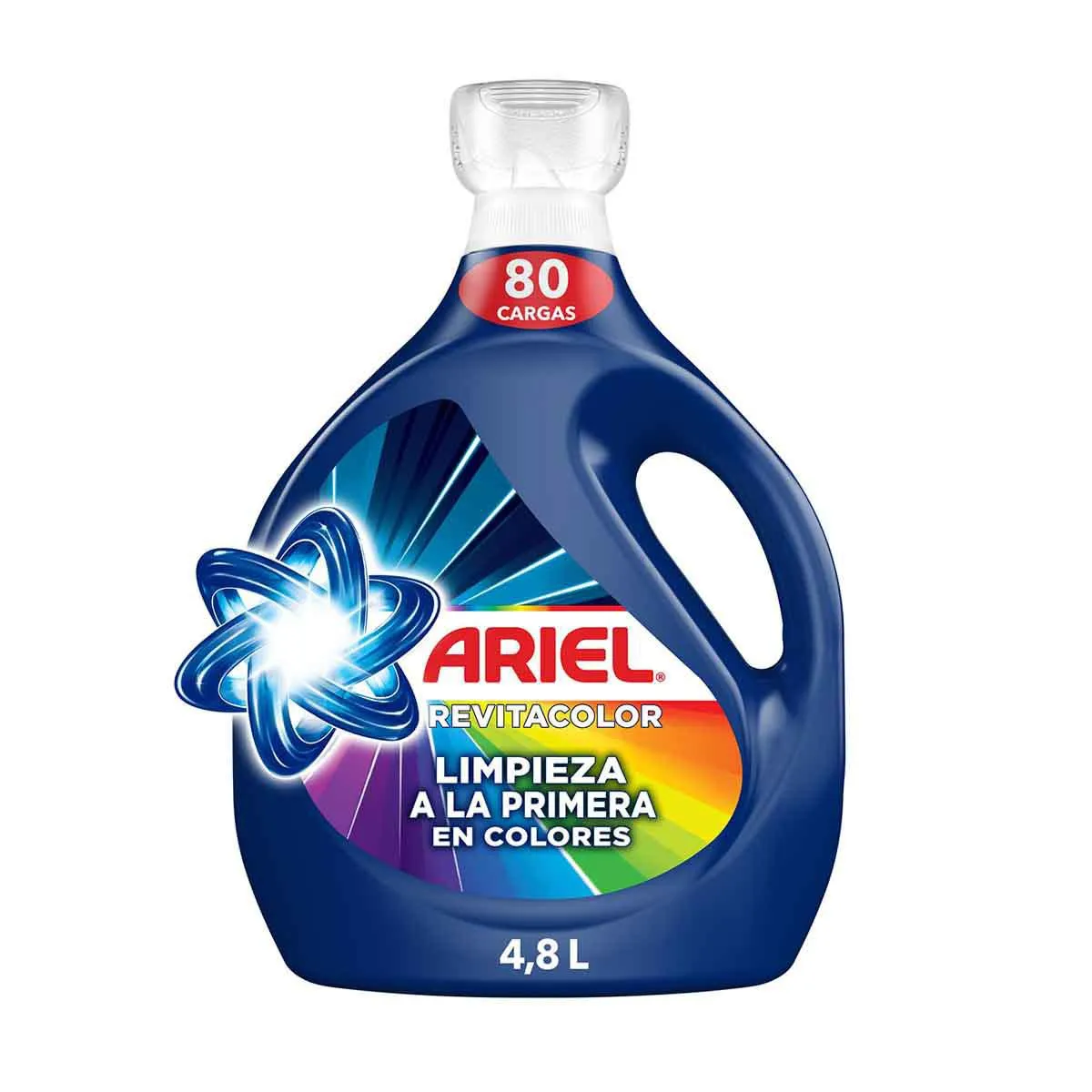  Detergente Líquido Ariel Revitacolor 4.8L