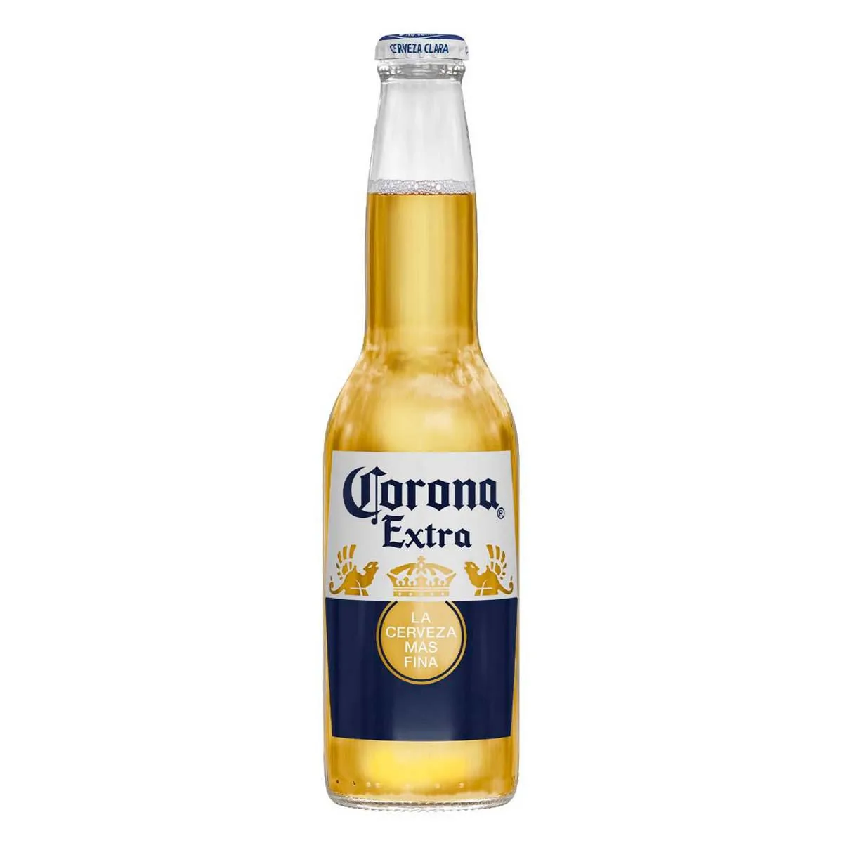 Cerveza Corona Extra Clara 24 Botellas de 355ml c/u