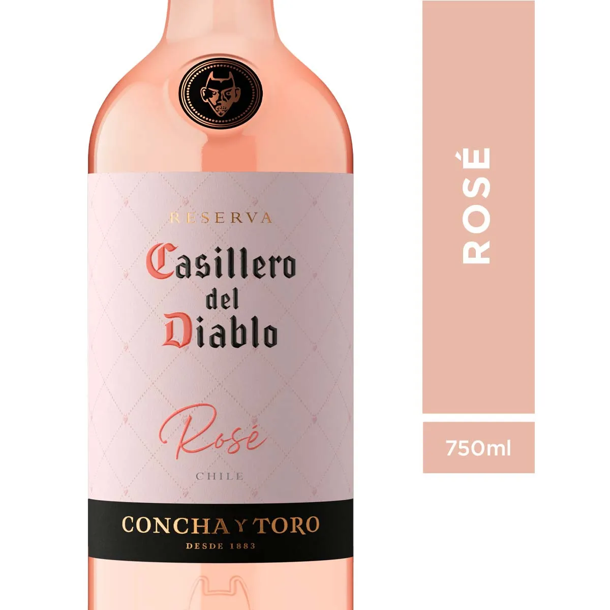 Vino Rosado Chileno Casillero Del Diablo Rose 750ml