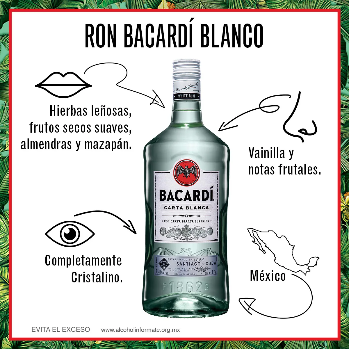 Ron Bacardí Carta Blanca 1.75L