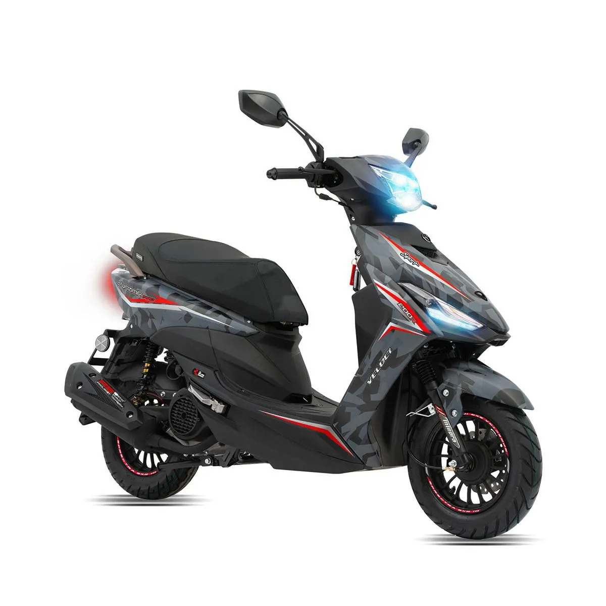 Motocicleta Veloci Dynamik Pro 200 Gris