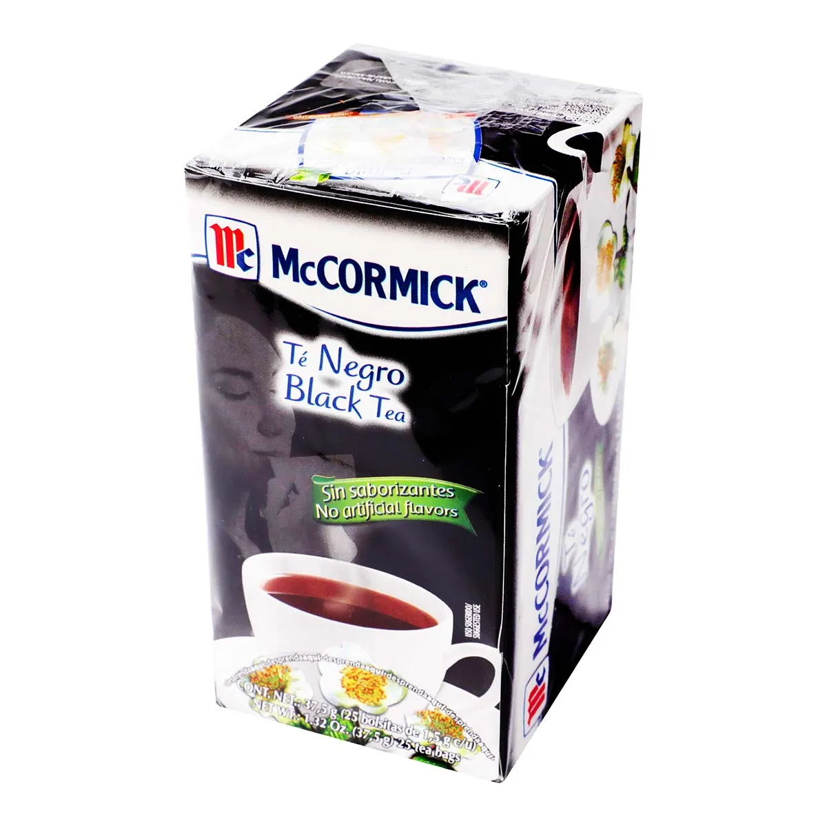 Te Negro McCormick 25 sobres de 1.5g