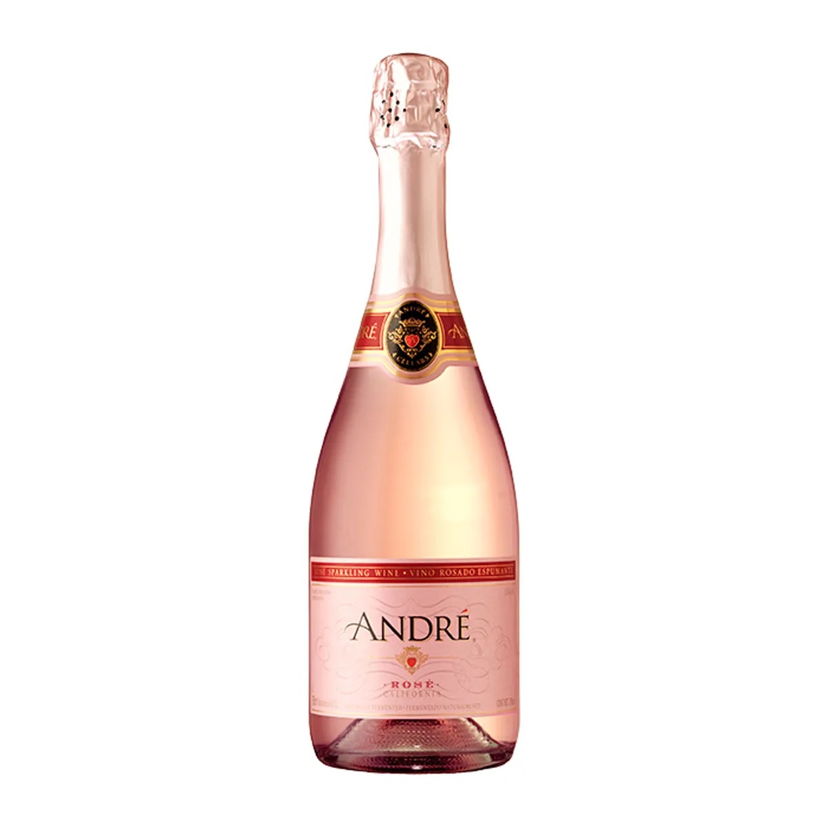 Vino Espumoso Estadounidense Andre Rosado 750ml