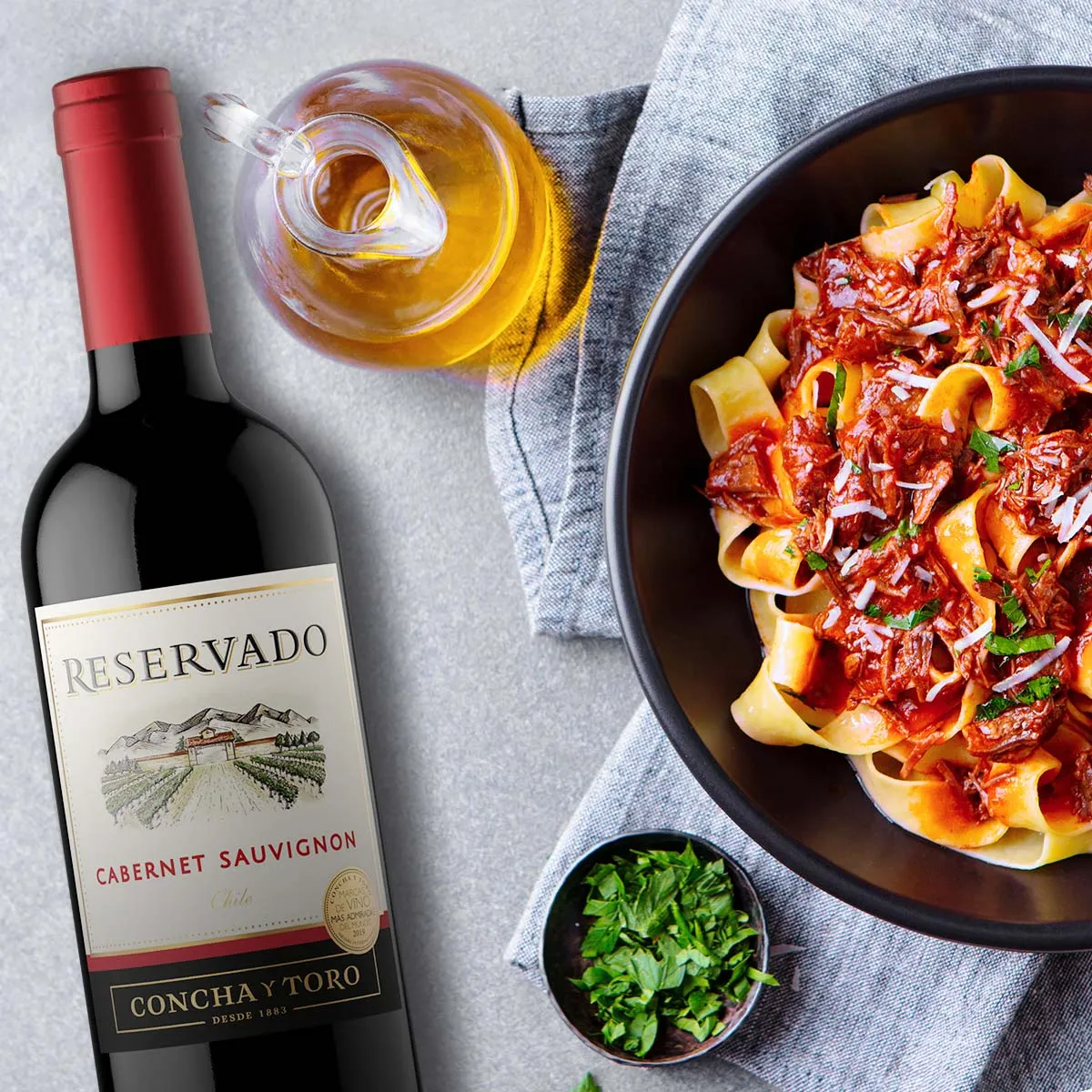 Vino Tinto Chileno Reservado Cabernet Sauvignon 750ml