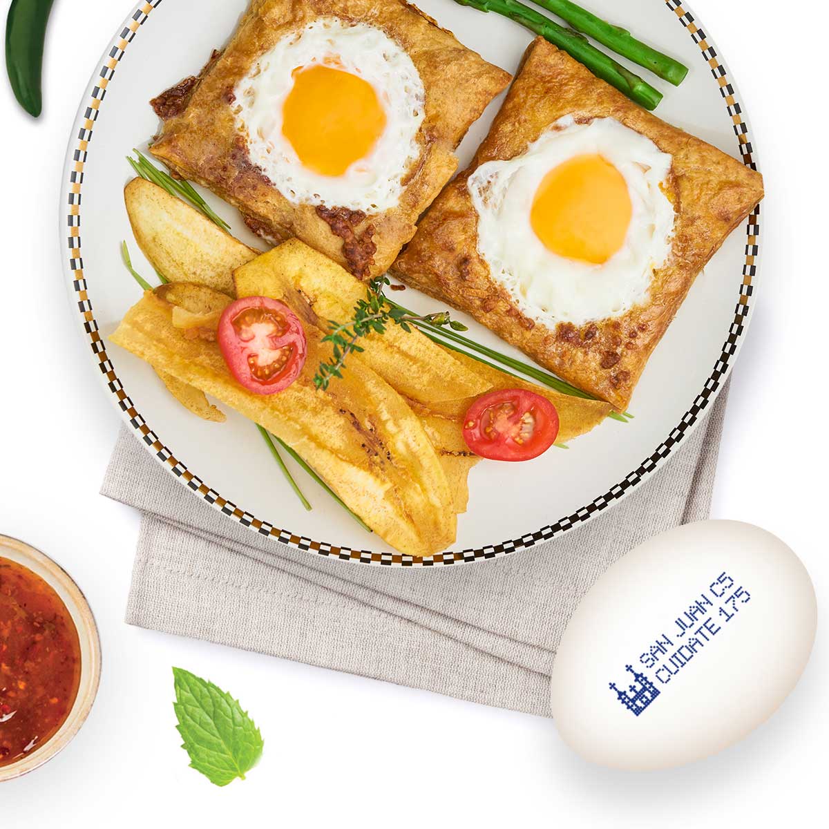 Huevo San Juan Blanco 12 Piezas