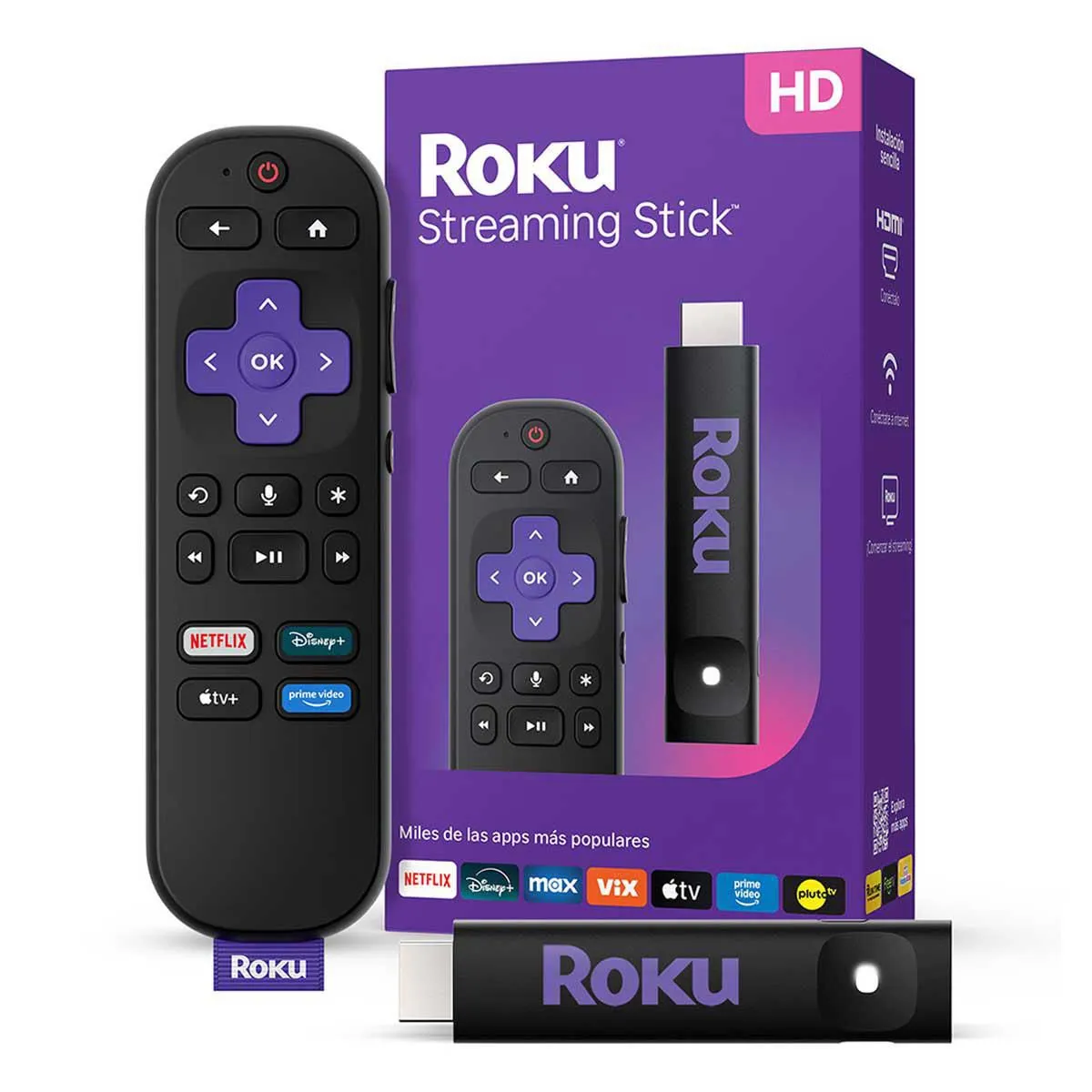 Streaming Roku Stick 3840MX