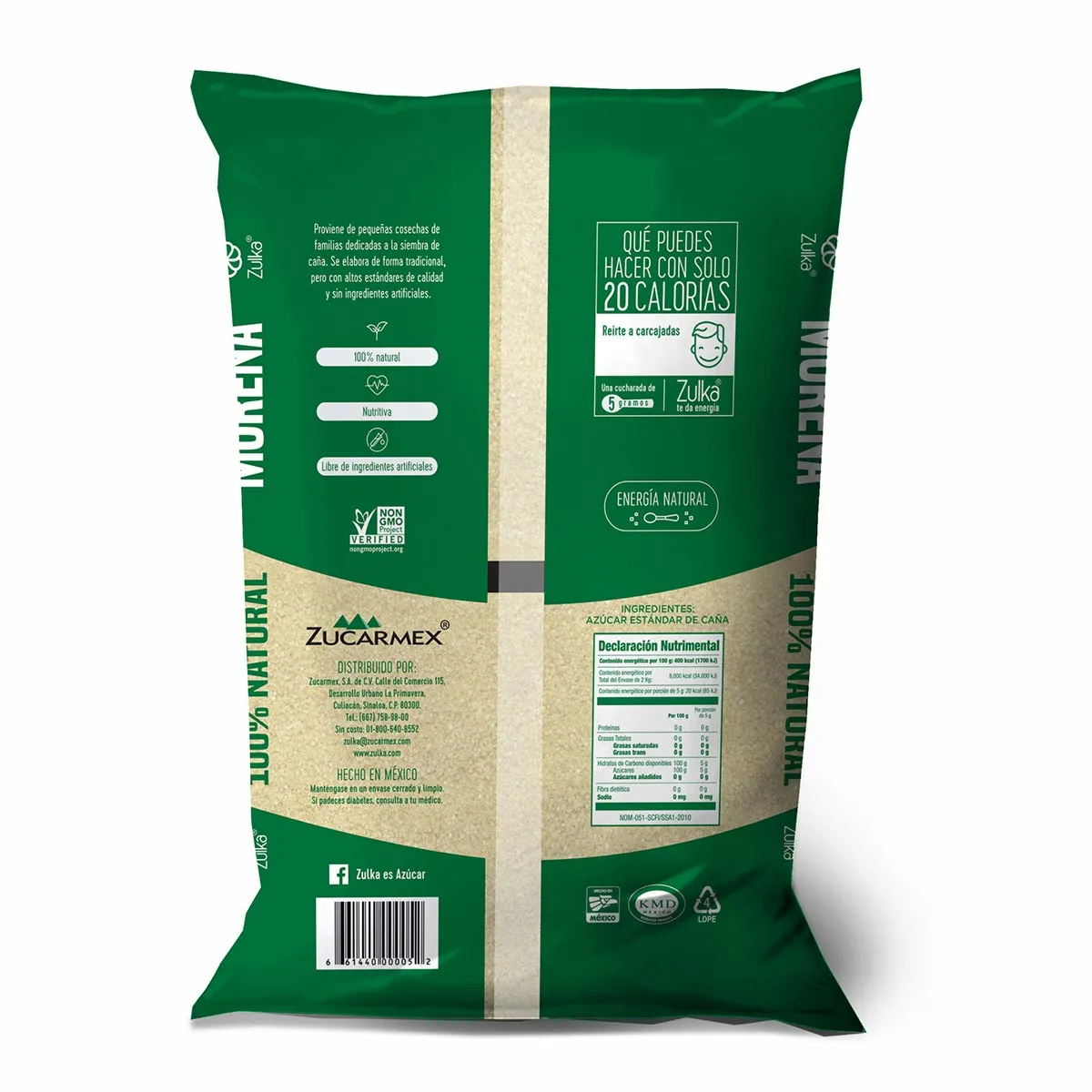 Azúcar Zulka Morena 2kg