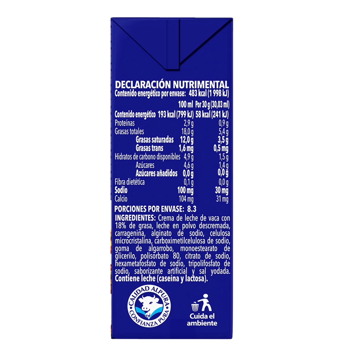 Media Crema Alpura 250ml