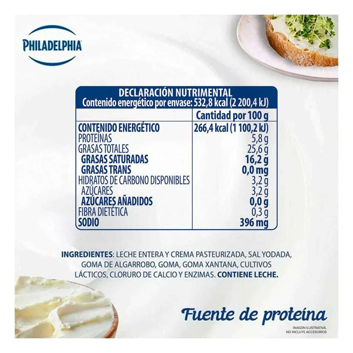 Queso Crema Philadelphia Original 200g 