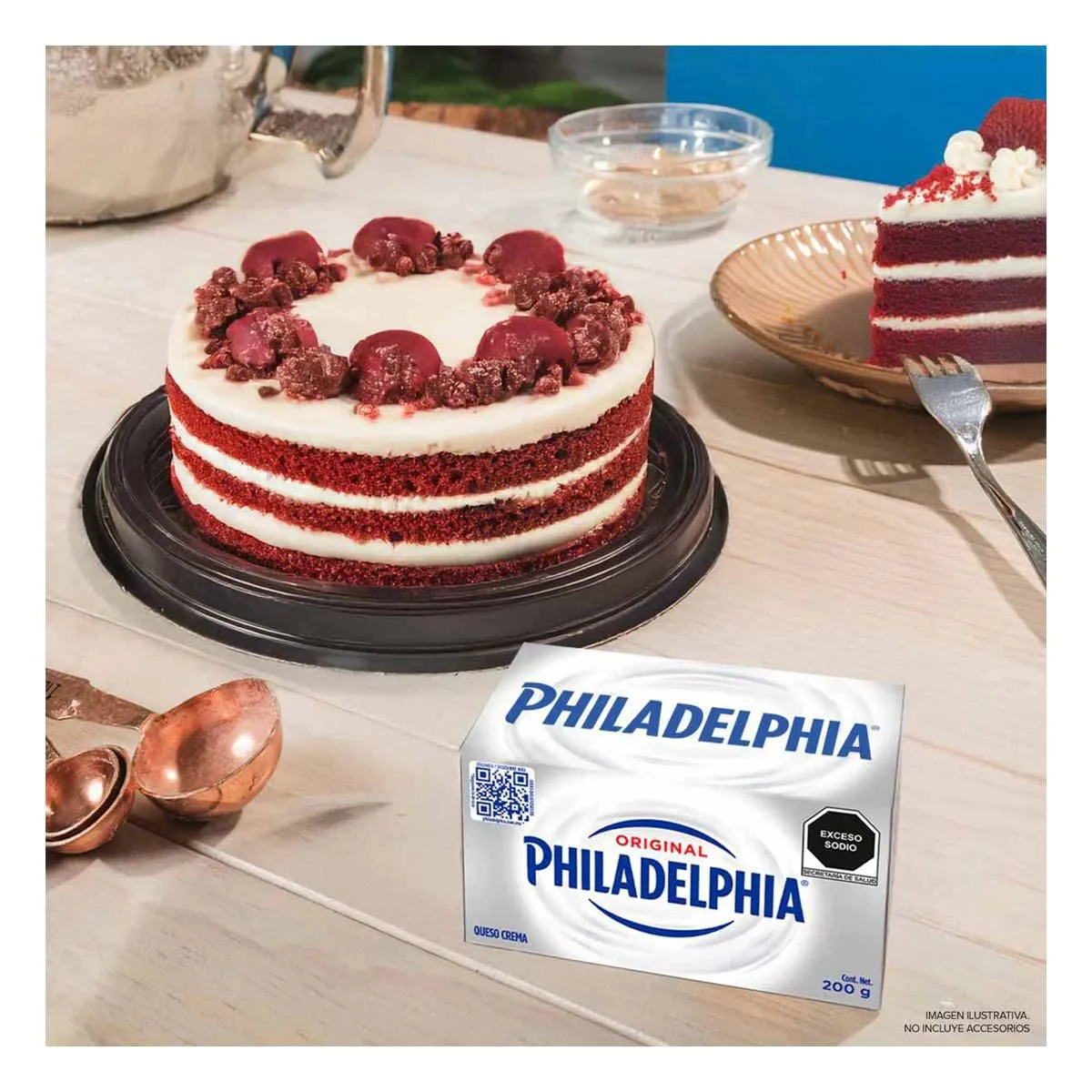 Queso Crema Philadelphia Original 200g 