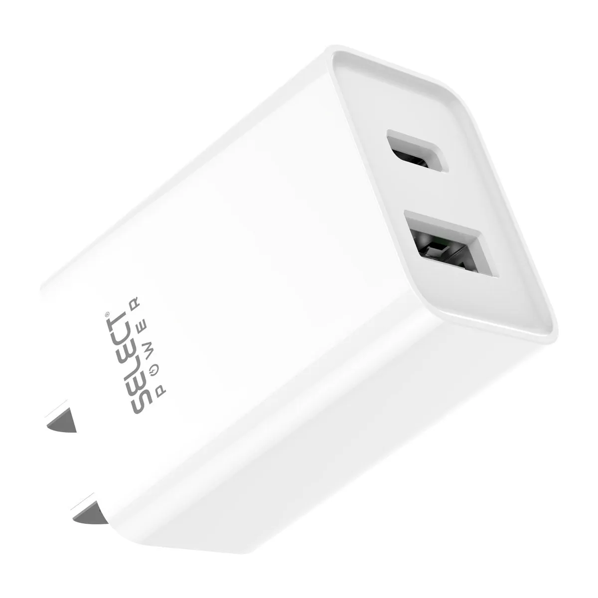 Cargador Doble Salida USB y tipo C Select Sound CUC-SP