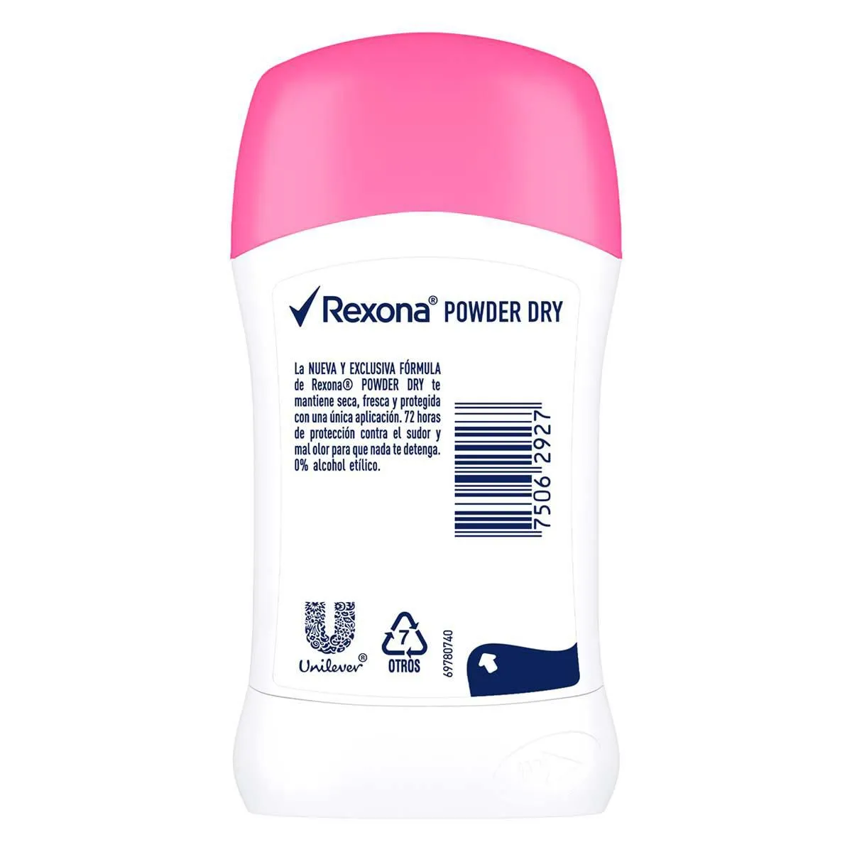 Antitranspirante en Barra Rexona Powder Dry 45g
