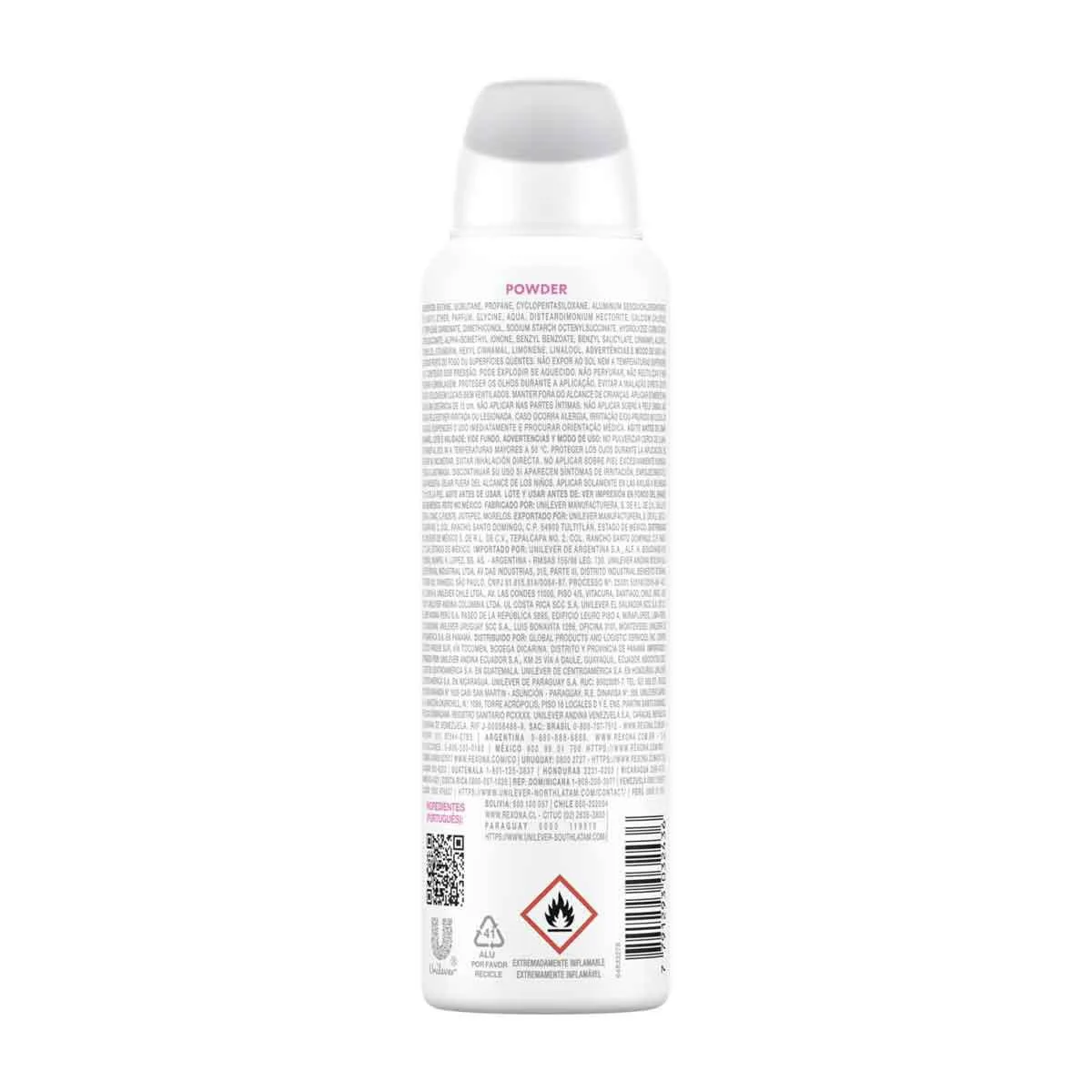 Antitranspirante en Aerosol Rexona Powder Dry 150ml