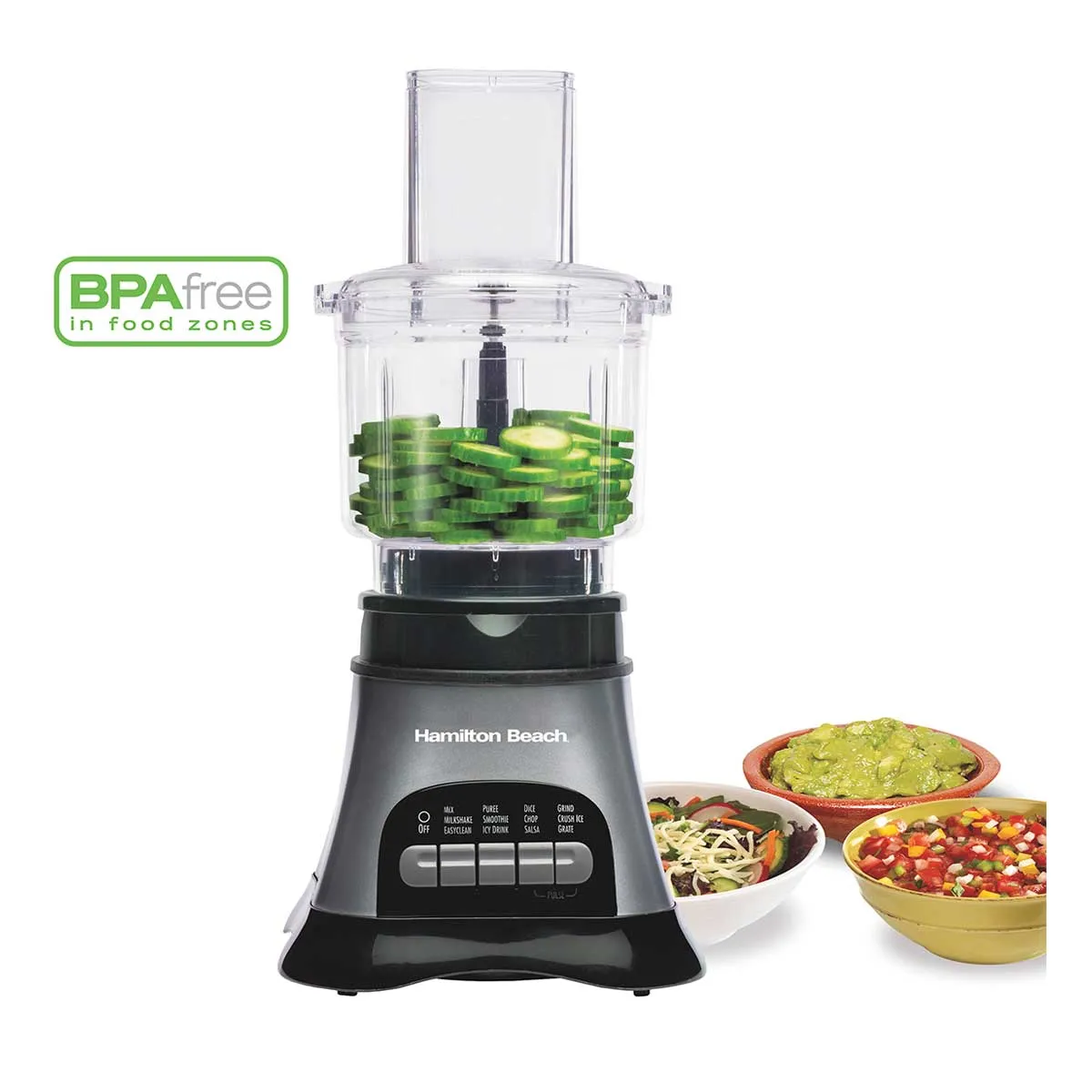 Sistema de Cocina Hamilton Beach 12 Funciones 3 en 1 Gris 58163