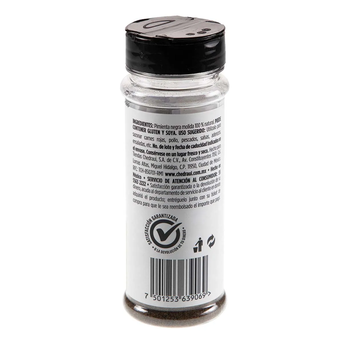 Pimienta Negra Selecto Molida 60g