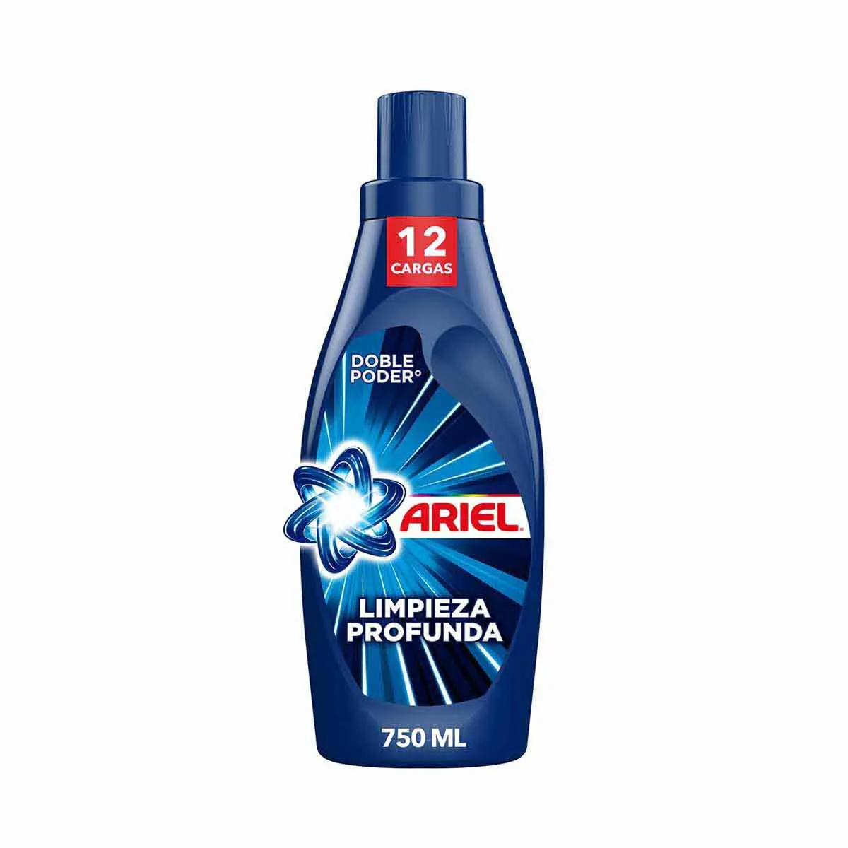 Detergente Líquido Ariel Limpieza Profunda 750ml